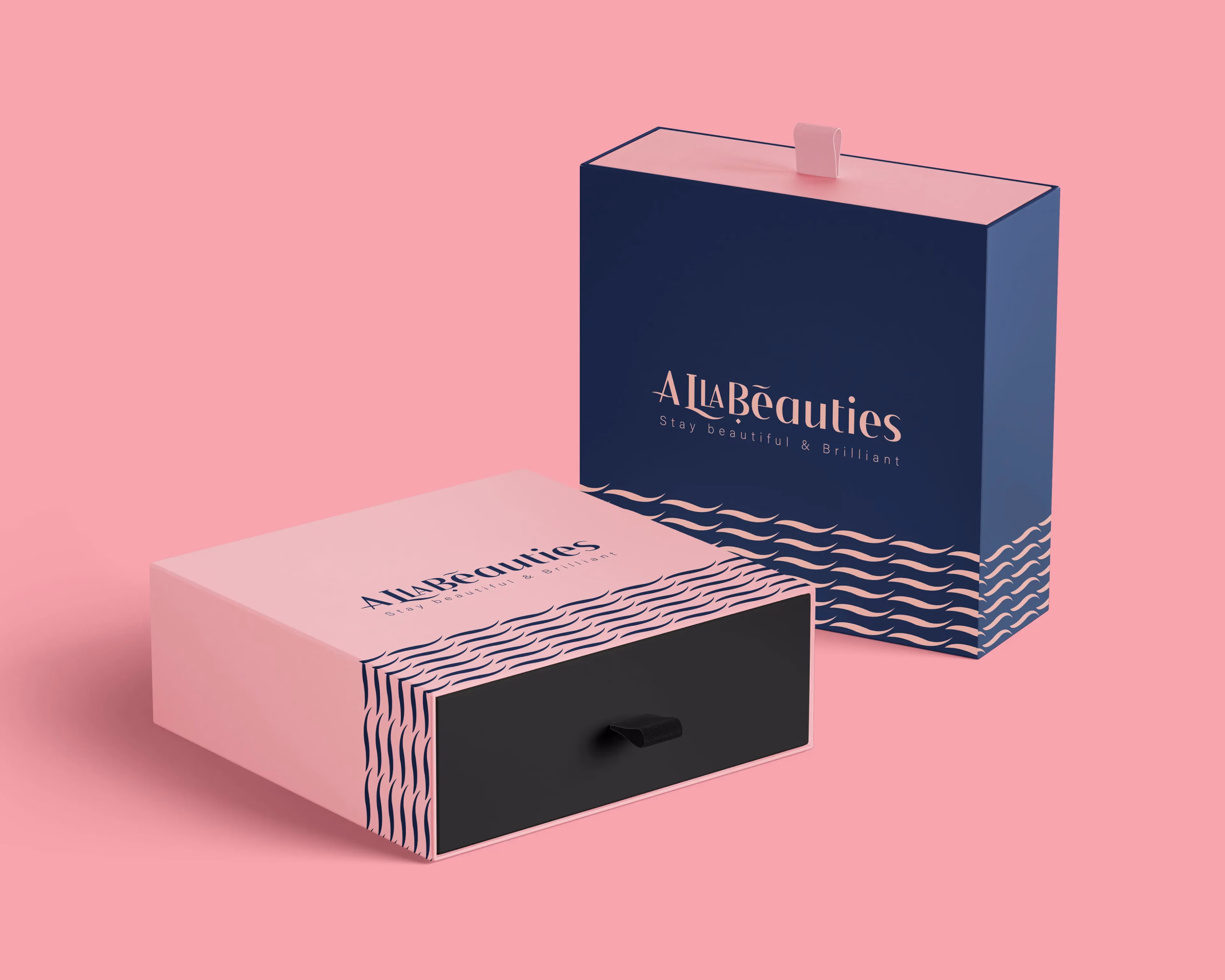 Allabeauties packaging design and brand identity – created by Elvat Agency branding and digital marketing.
