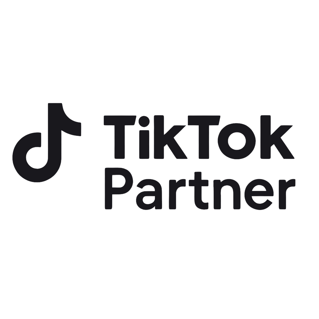 tiktok-partner-badge-elvat-agency-digital-marketing-black